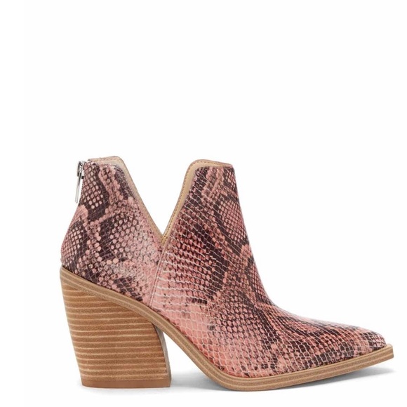 Vince Camuto Gigietta Snake Skin Bootie - Picture 2 of 6
